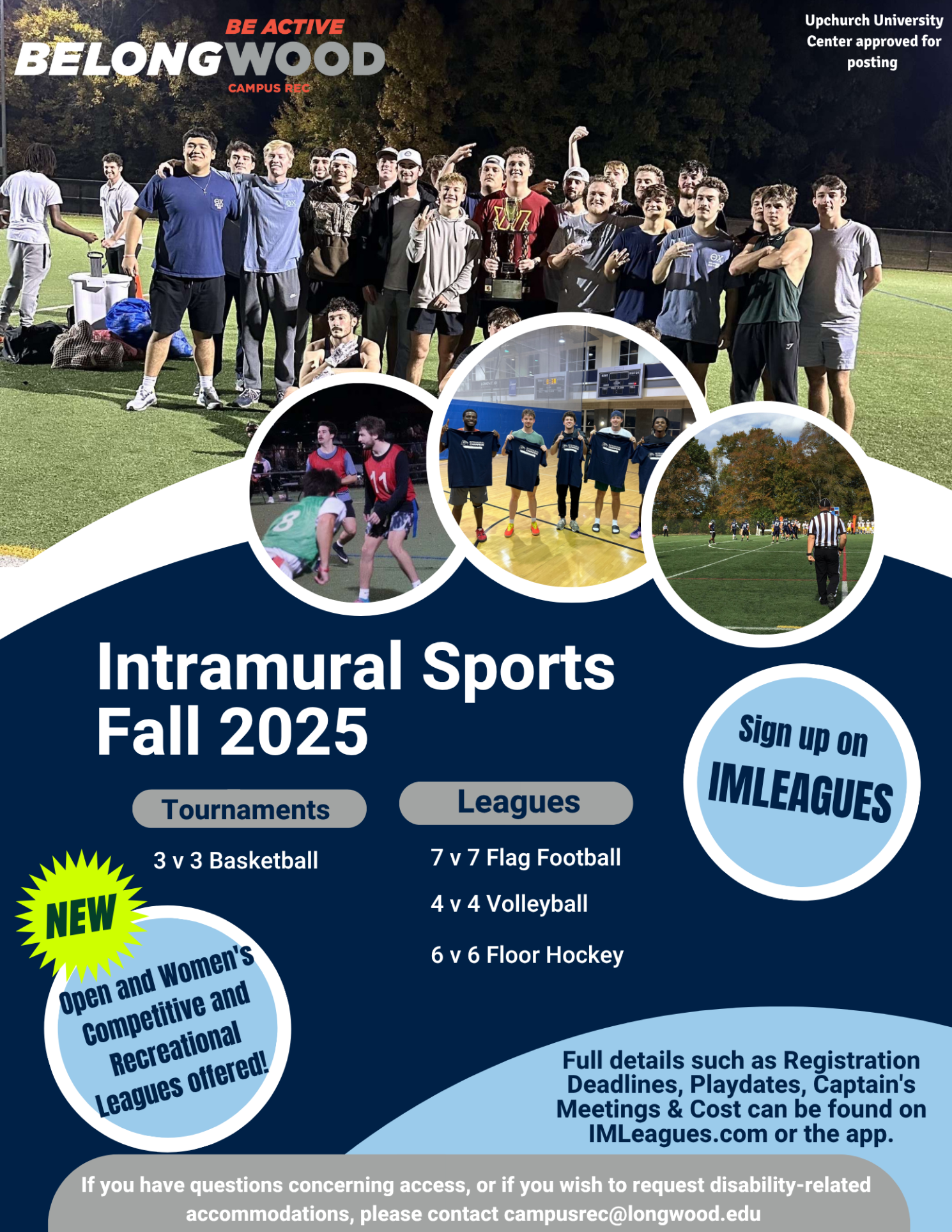 Fall 25 Intramural Flyer