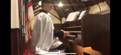 Devon Shifflett, Organist at Johns Memorial