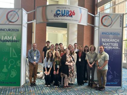 - Longwood students and faculty attend the NCUR 2026 conference in Richmond.