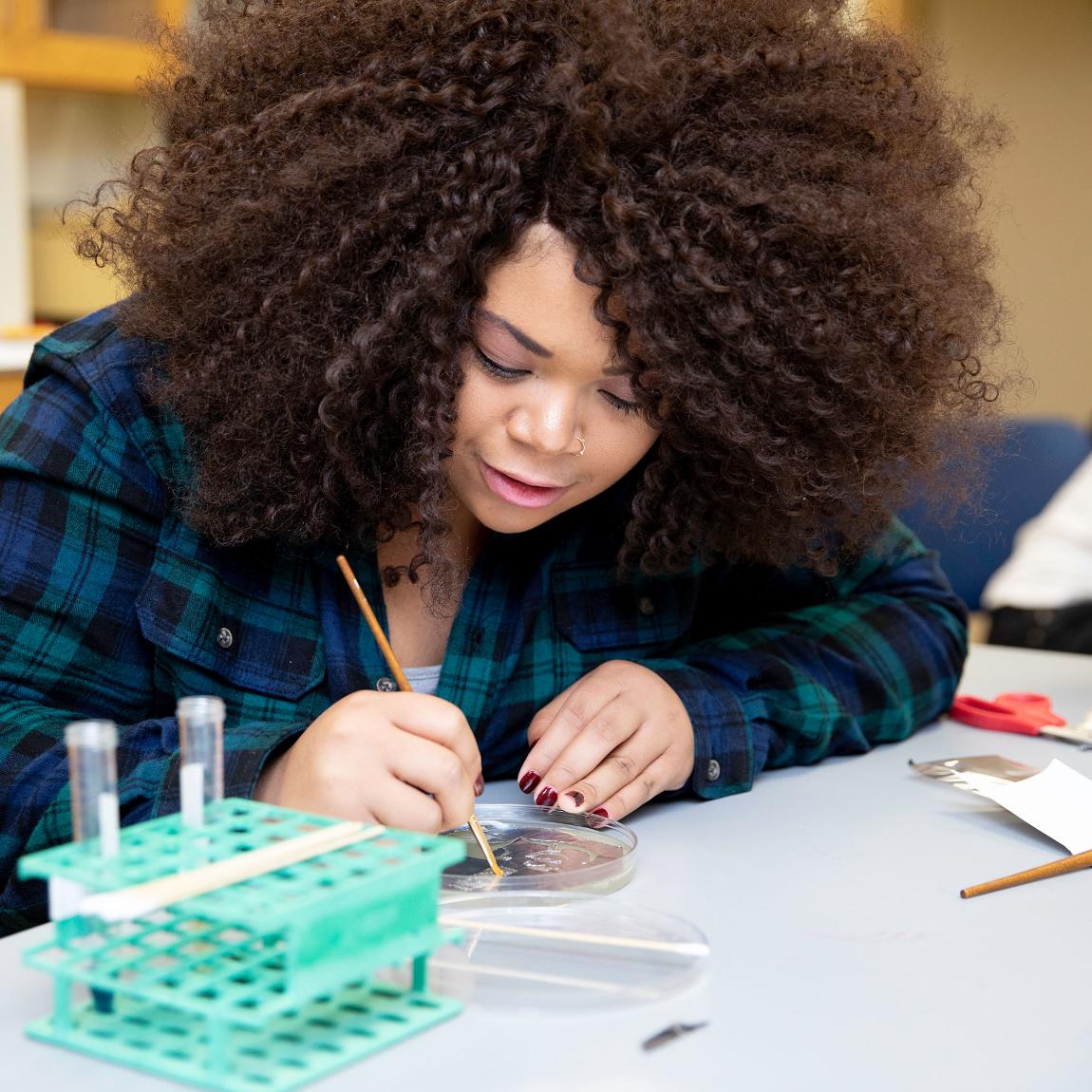 Every day brings new challenges in the classroom. In a cross-disciplinary collaboration, painting students joined a biology class to paint petri dishes with bioluminescent bacteria&mdash;resulting in eerily glowing pieces of art.
