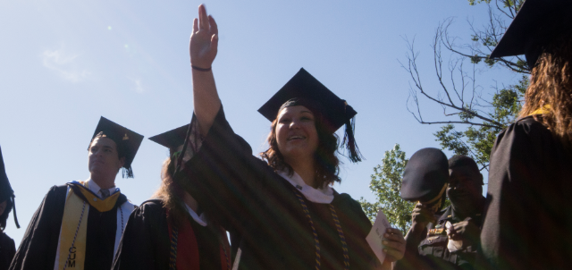 Photo from 2016 Commencement