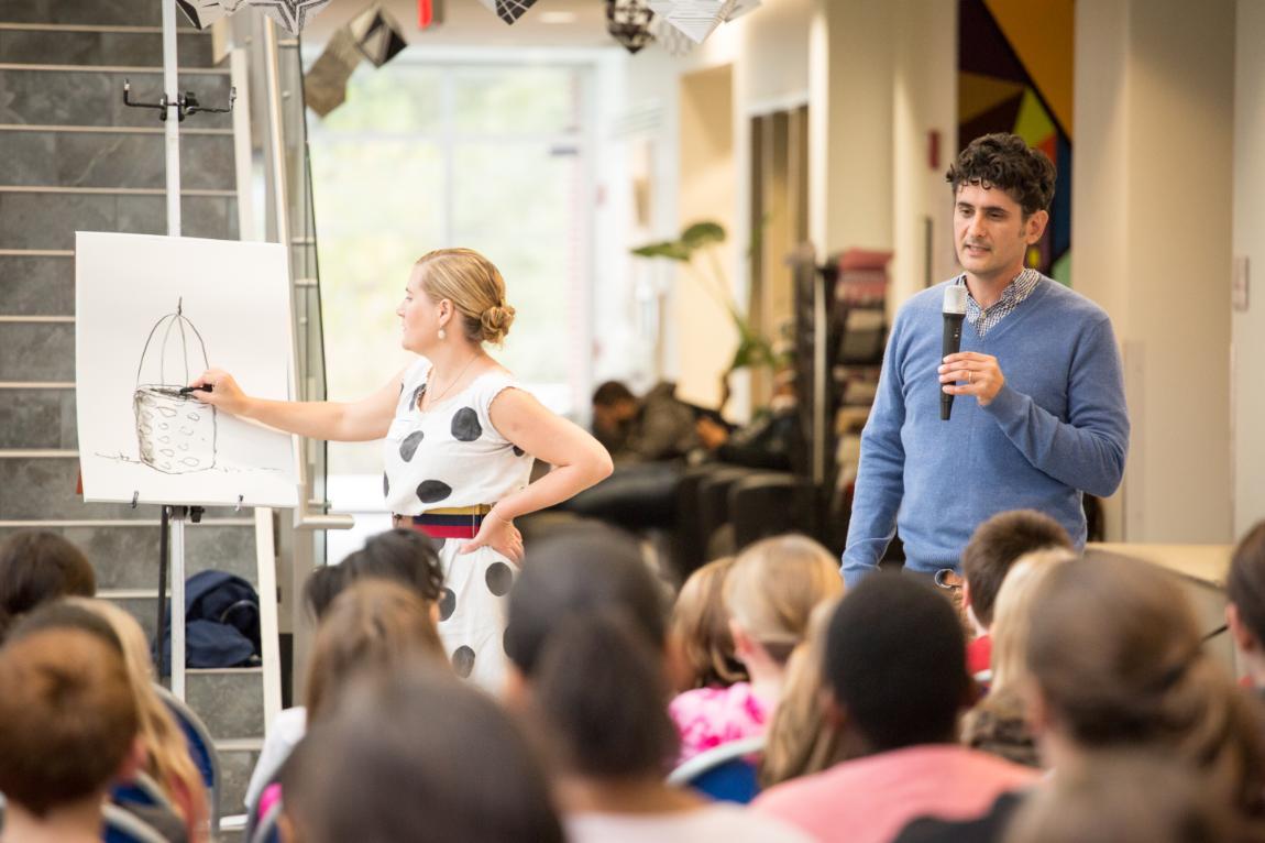 2016 Caldecott Award winner Sophie Blackall and original VCBF author John Marciano will return to the 2017 festival, where they will entertain and inspire thousands of children from across the state.