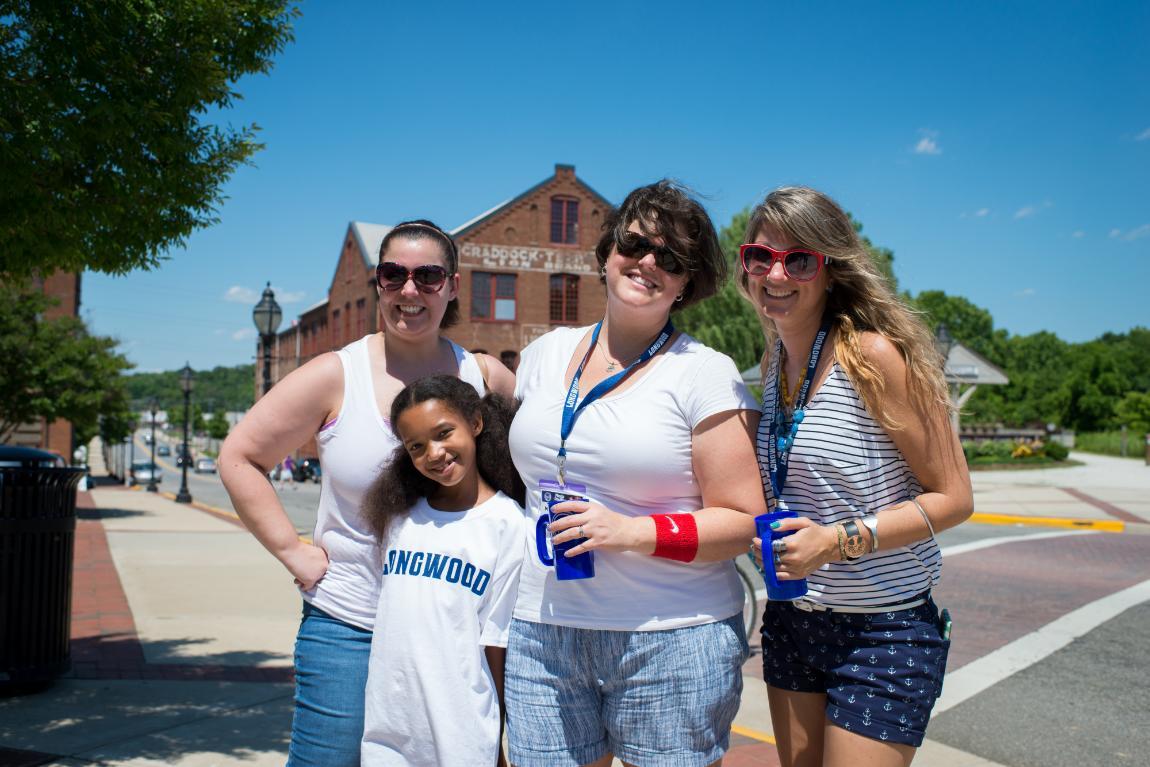 Alums at Mega Reunion 2017 visit downtown Farmville