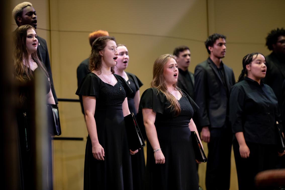 Choir in concert at Longwood