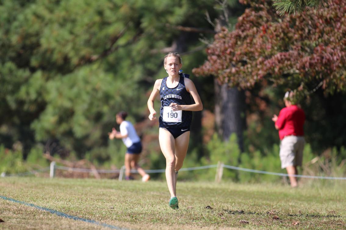 Sophie Farley ’28 has rewritten Longwood’s cross country and track records books in just two years as a Lancer.